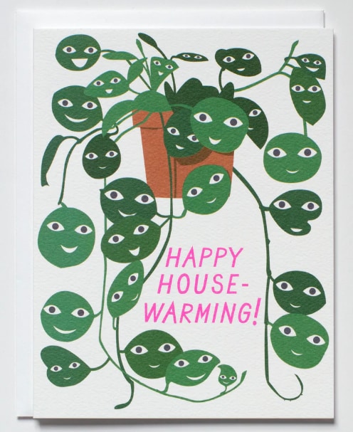Happiest Housewarming Houseplant Card